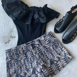 Jack women’s woven cotton micro shorts size 0